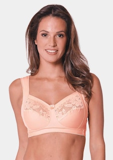 Soutien-gorge en coton et dentelle thumbnail 1