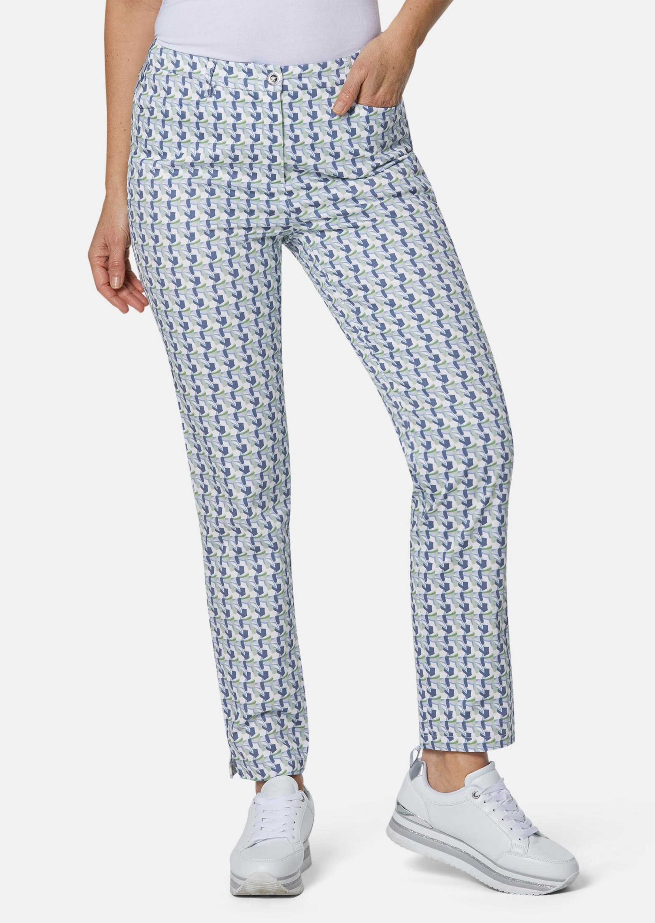 Trageangenehme Hose mit grafischem Minimaldruck