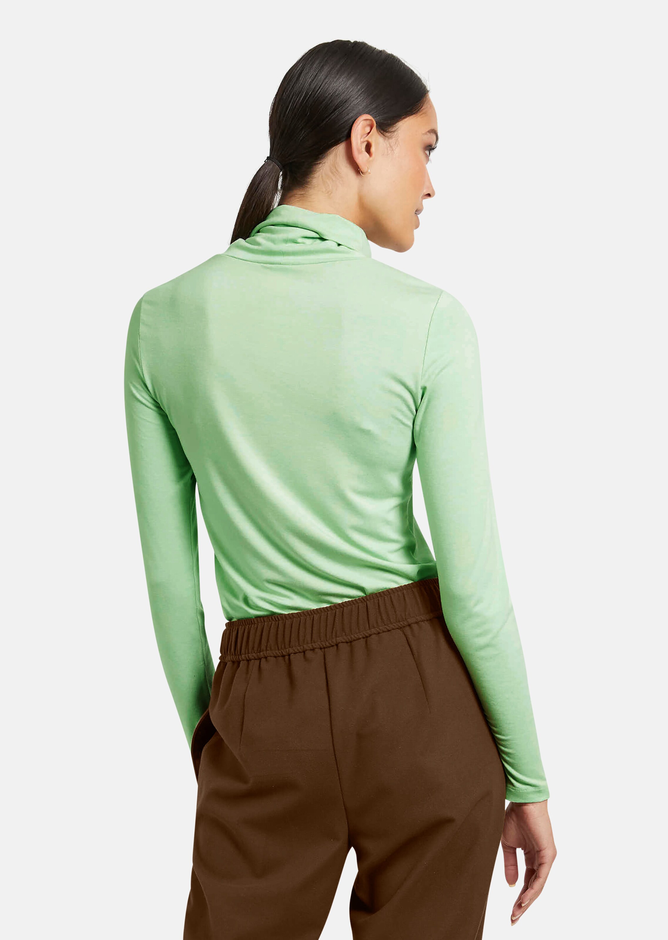 Rolanko Mädchen Langarmshirt 2er Pack – Fleece Thermo-Shirt Mit Rollkragen, Weich & Dehnbar, Für Kalte Tage