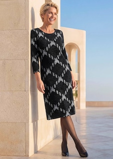 Jersey-Kleid in A-Linie thumbnail 7