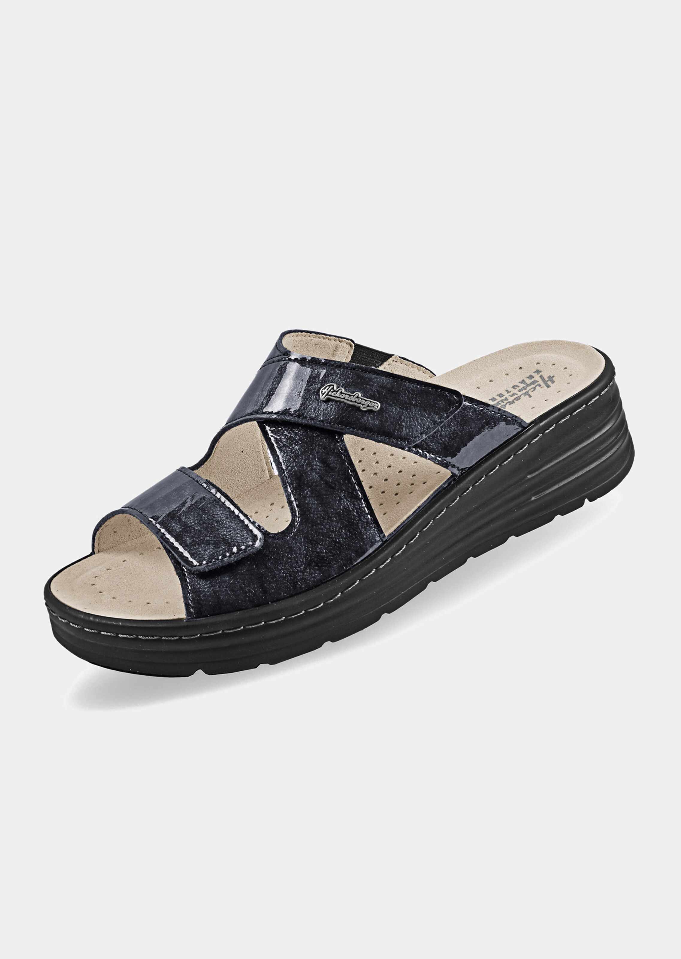 Mules avec inserts composés d'herbes aux vertus bienfaisantes