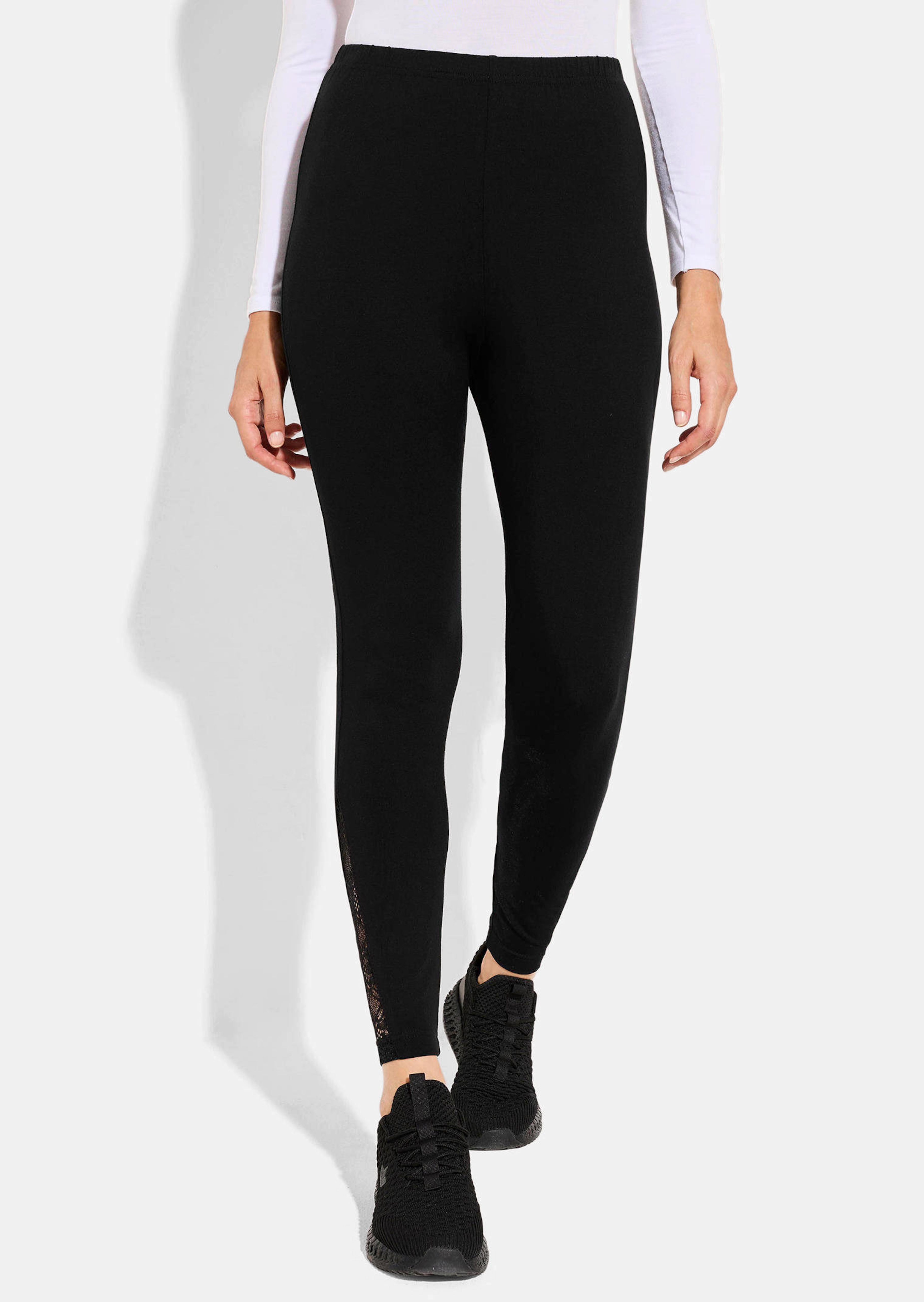 Leggings mit Spitze