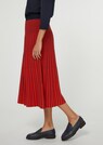 Flared knitted skirt in a striped look thumbnail 4