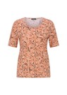 T-shirt en viscose avec un imprimé all-over frais thumbnail 6