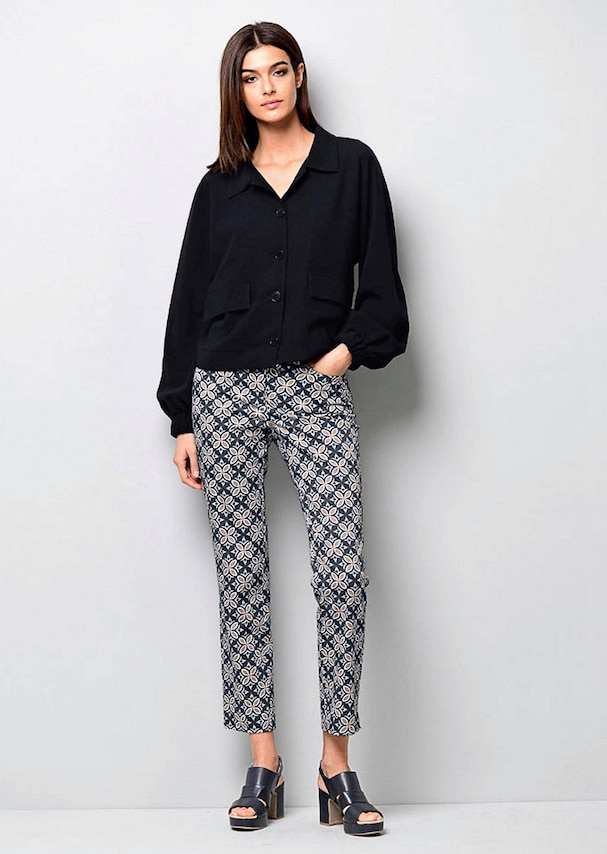 Blouson mit Hemdkragen 1