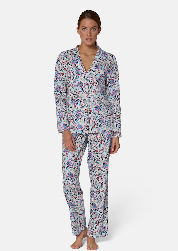 Pyjama mit elegantem Print 1