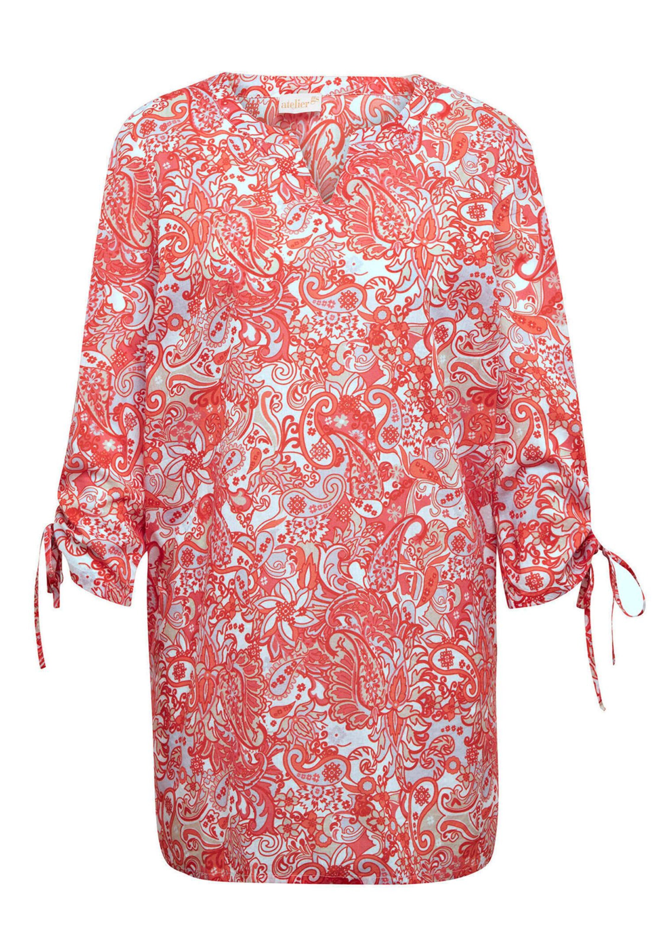 Tunique - corail / à motifs - Gr. 22 de Goldner Fashion