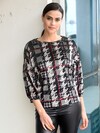 Shirt mit Hahnentrittdessin thumbnail 2