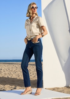 Schlanke Jeans mit Pailletten thumbnail 7