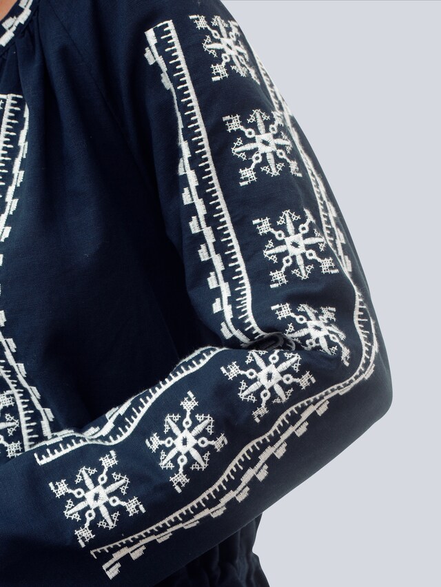 Tunika mit Stickerei besetzt 1