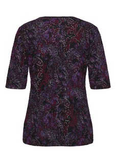 Trageangenehmes Shirt mit schimmerndem Metallic-Druck thumbnail 3