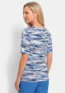 T-shirt en jersey de coton doux avec un imprimé aquarelle thumbnail 3