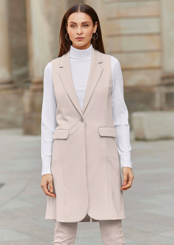 Longblazer mit Reverskragen 3