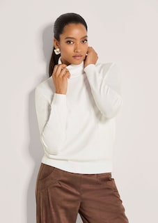 Figurnaher Feinstrickpullover thumbnail 2