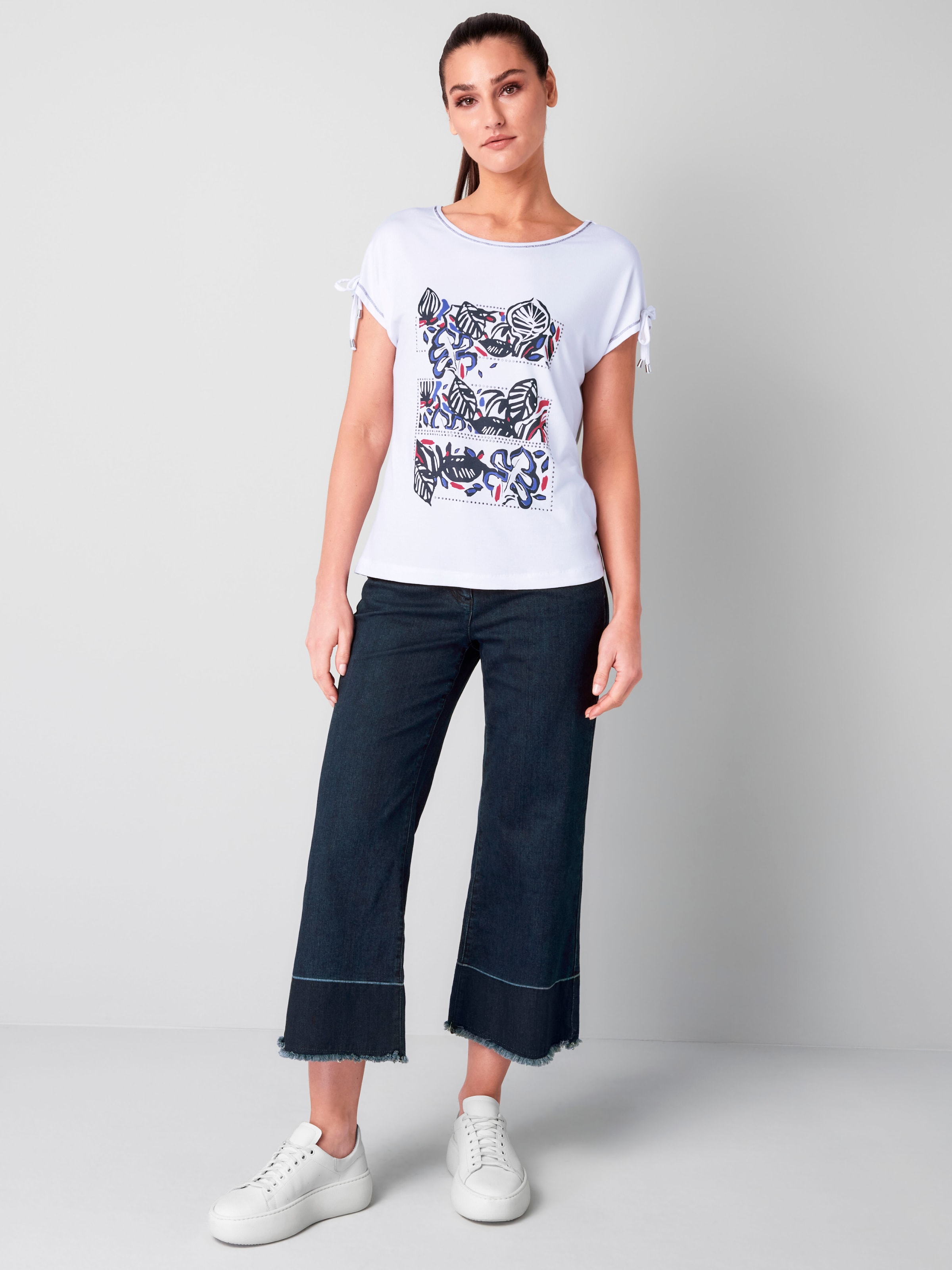 Shirt mit maritimen Druck