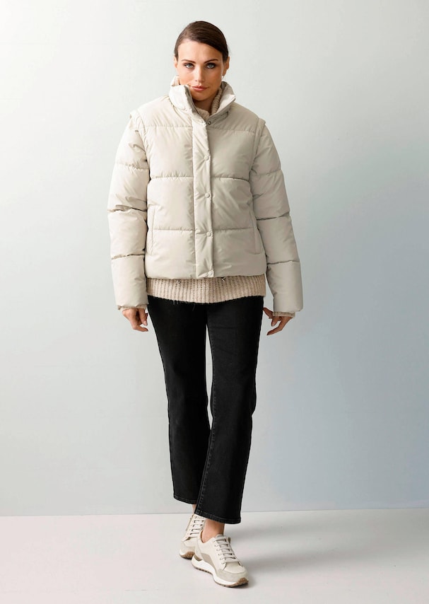 Steppjacke mit abnehmbaren Ärmeln 5