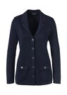 Blazer en tricot indéformable orné de jolis boutons et de poches thumbnail 2