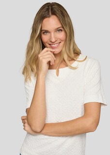 T-shirt joliment structuré, aspect 3D thumbnail 7