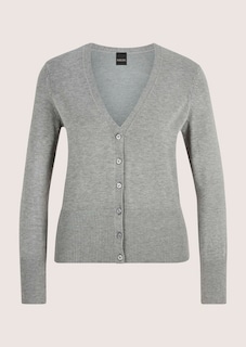 Cardigan en viscose stretch thumbnail 6