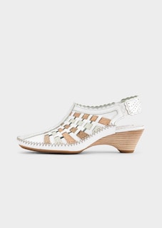 Klassischer Slingpumps aus Leder thumbnail 4