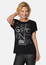 Angenehm weiches Shirt mit Glitzersteinen thumbnail 1