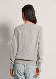 Kaschmirpullover mit V-Ausschnitt thumbnail 3