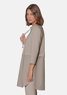 Langes Sweatshirt in Two-in-One-Optik thumbnail 4