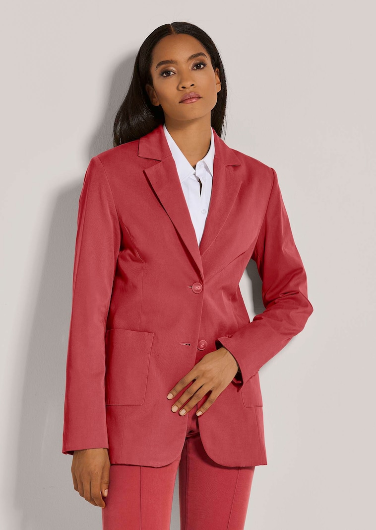 Einreihiger Longblazer