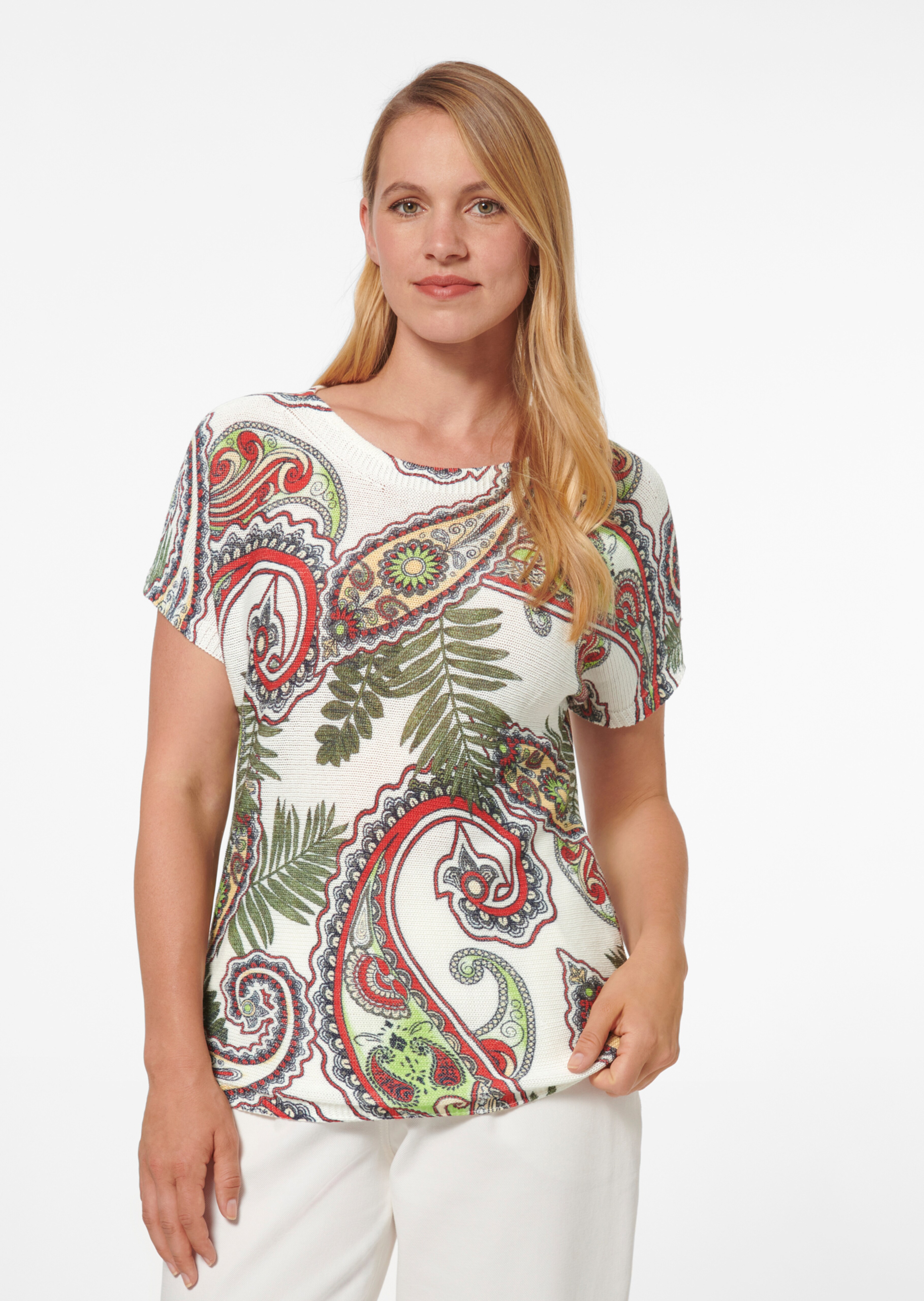 Paisley-Pullover