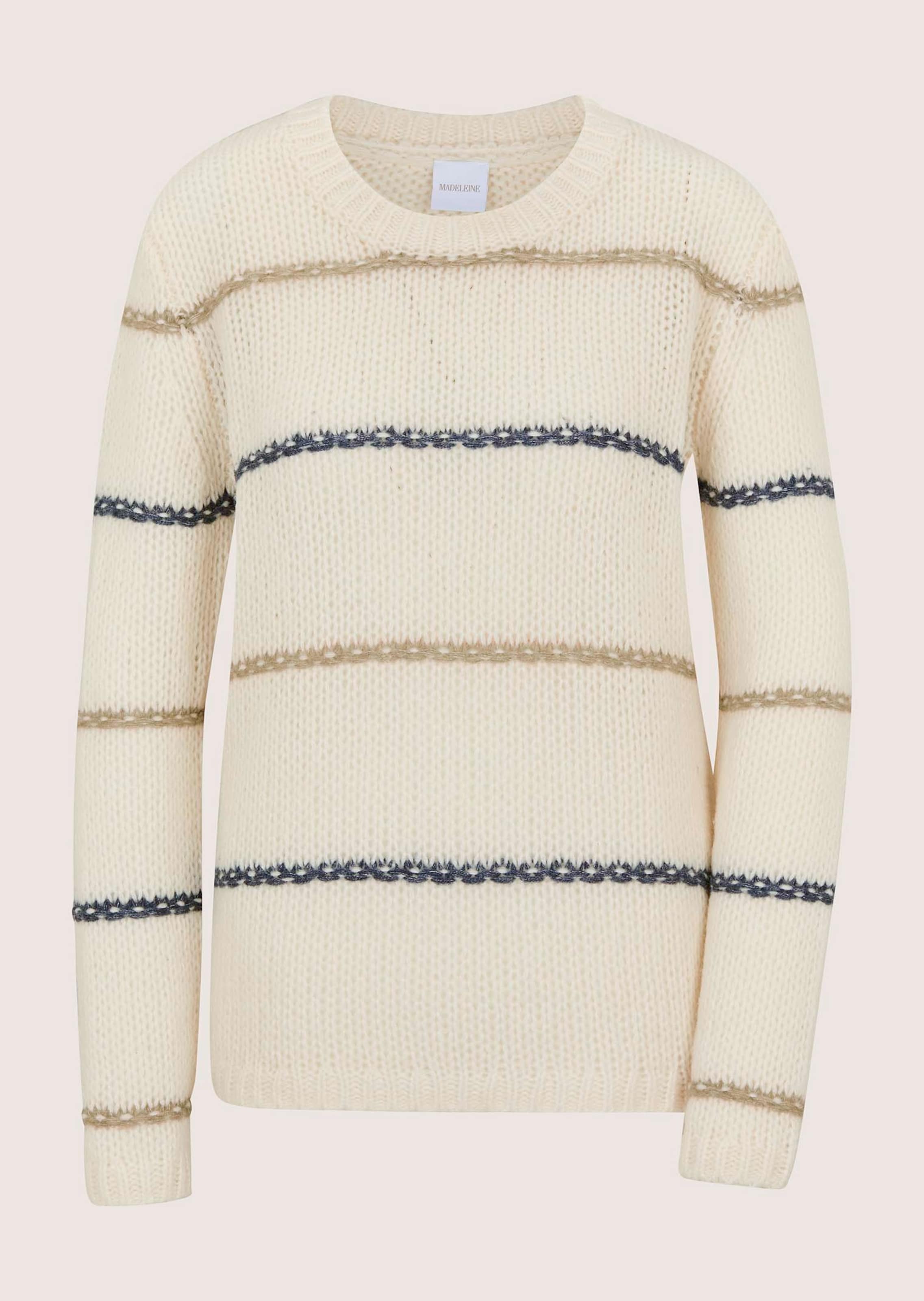 Grobstrickpullover aus Kaschmir und Seide