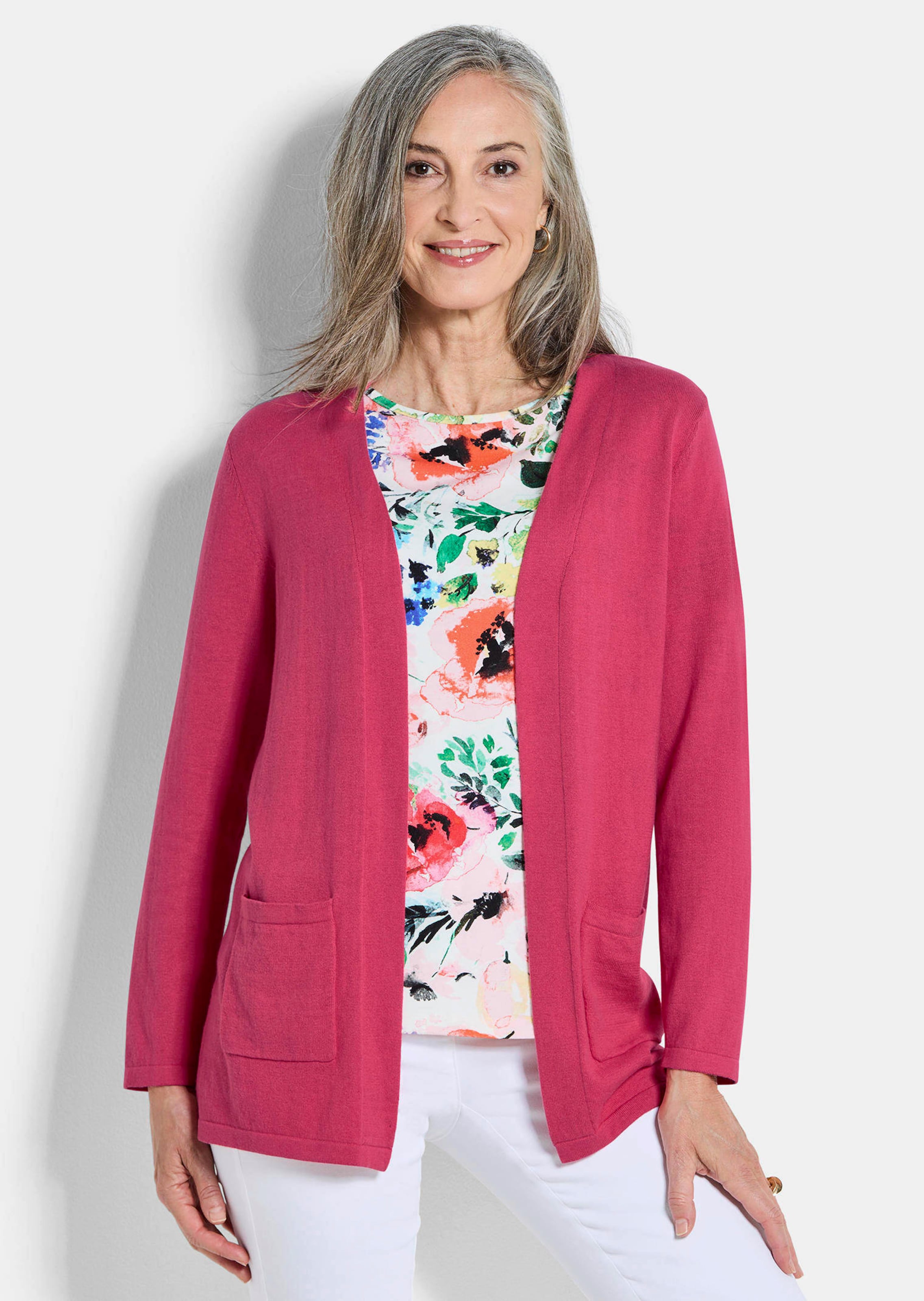 Cardigan sans fermeture en COTTAMIRA