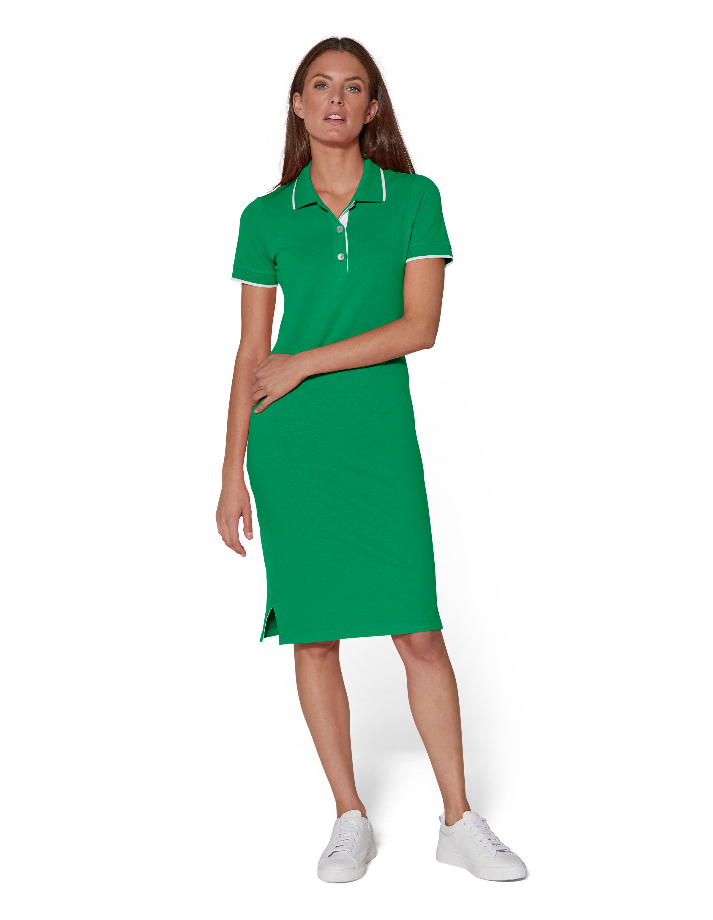 Polokleid mit Blütenprint