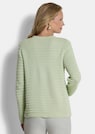 Ajour-Strickjacke aus reiner Baumwolle thumbnail 3