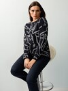 Strickpullover mit abstraktem Intarsienmuster thumbnail 7
