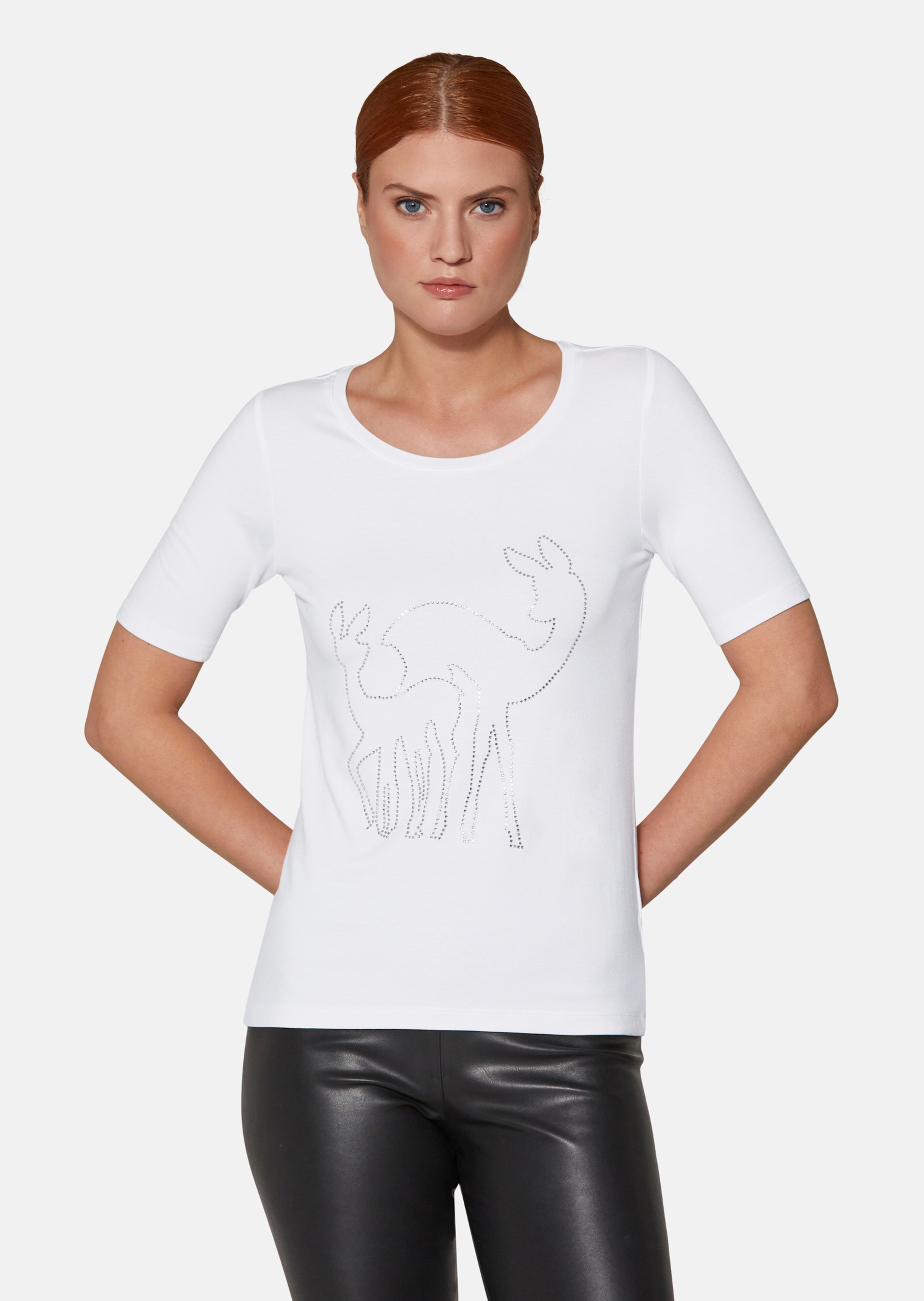 Shirt mit Rundhalsausschnitt