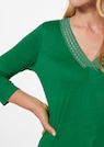 Linen shirt with 3/4 sleeves thumbnail 5