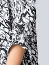Druckbluse mit grafischem Dessin thumbnail 1