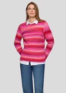 Strickpullover aus kuscheligem Effektgarn thumbnail 5