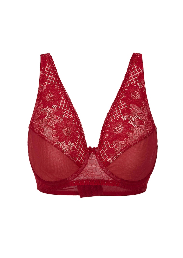 Soutien-gorge à armatures orné de dentelle