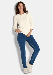 Pull en tricot avec motif à pois thumbnail 2