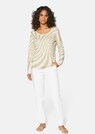 Jacquard-Pullover mit Glanzgarn thumbnail 2