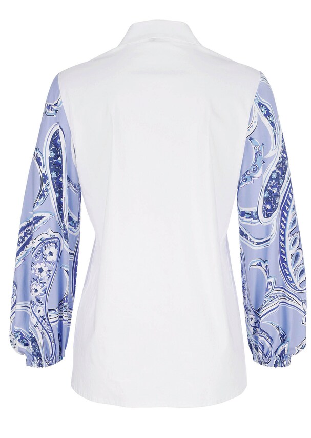 Bluse mit Hemdkragen 2