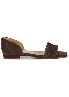 Flat suede sandal thumbnail 4