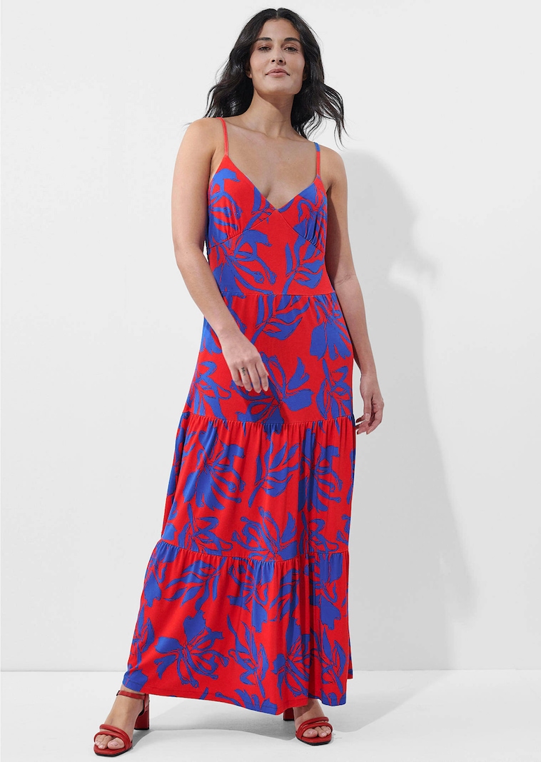 Strandkleid mit Blütenprint