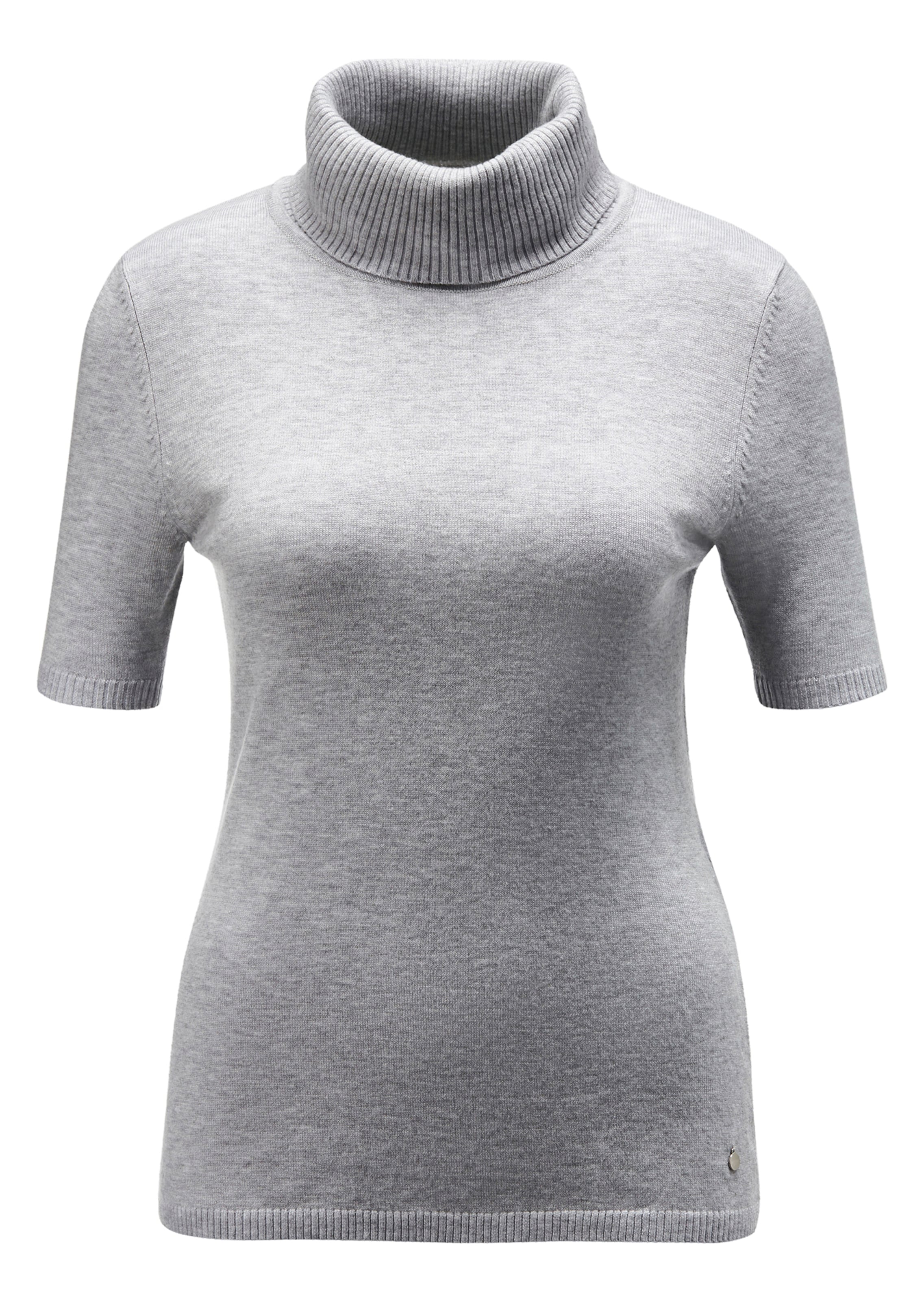 Rollkragenpullover mit kurzem Arm