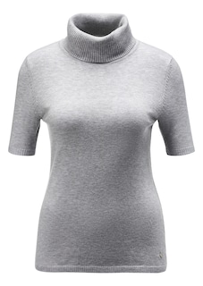 Rollkragenpullover mit kurzem Arm thumbnail 1