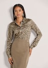 Hemdbluse mit Leo-Print thumbnail 1