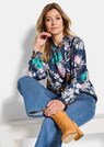 Druckbluse mit Smok-Details thumbnail 4
