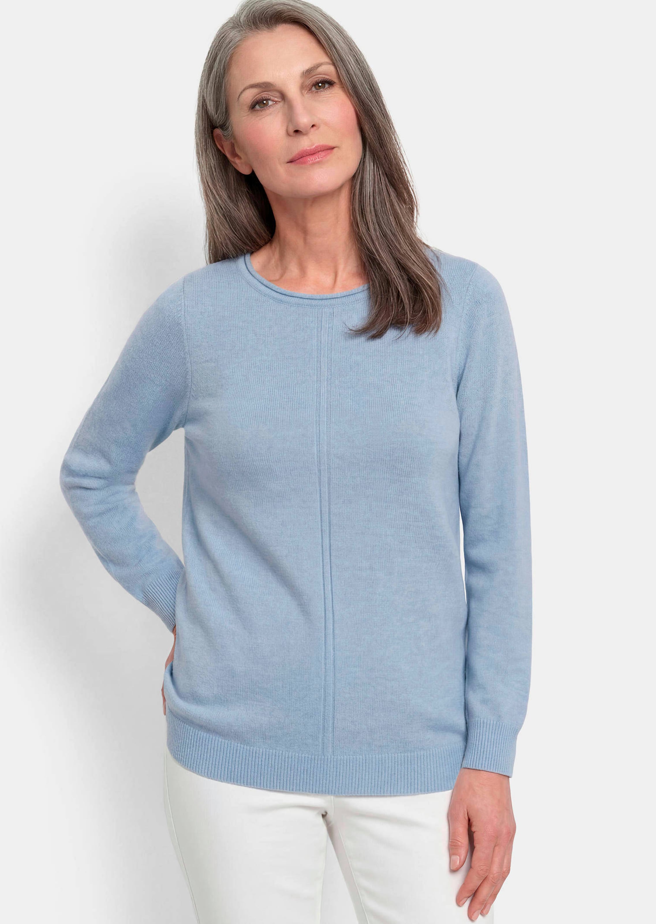 Tricot pullover van zuivere merinowol