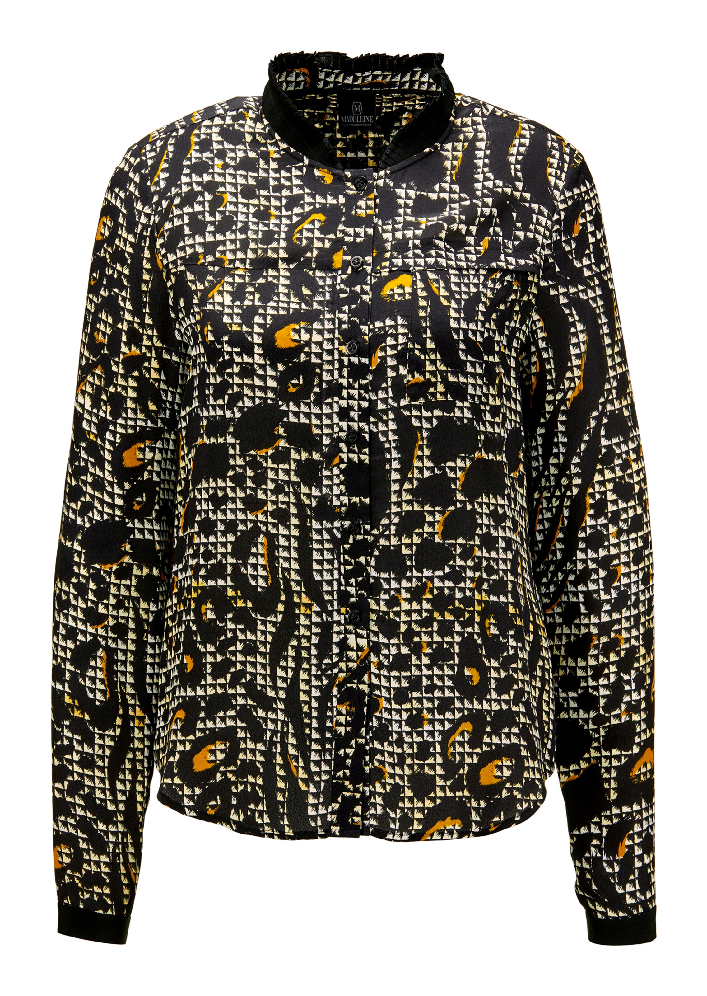 Animal print blouse